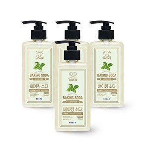 테온셀 코디앳홈 베이킹소다 주방세제 바질향 500ml * 4개(25.03.31 이후 외관 리뉴얼 상품 출고), 4개