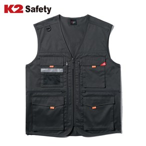 K2 Safety PM-S601 조끼 사계절 멀티포켓 멀티조끼 베스트 작업복 근무복 워크웨어