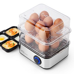 더뮤 NEW 신제품 계란찜기 스텐 전기 찜기 달걀 반숙 조리기 휴대용 여행용 미니 멀티쿠커