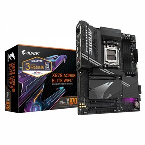 [GIGABYTE] X870 AORUS ELITE WIFI7 피씨디렉트 (AMD X870/ATX)