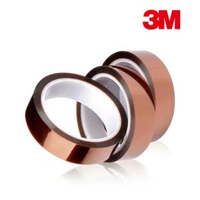 3M / 국산 캡톤 폴리이미드 PI 테이프 5mm ~ 50mm X 33M, 캡톤(국산) 30mmX33M, 1개