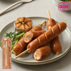 [다신샵] 닭신 닭가슴살 소시지 꼬치 숯불갈비맛, 10개, 70g