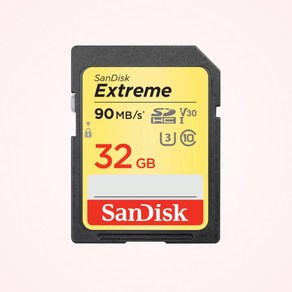 샌디스크 익스트림 SD카드 CLASS10 MLC, Exteme SDHC 32GB, 1개