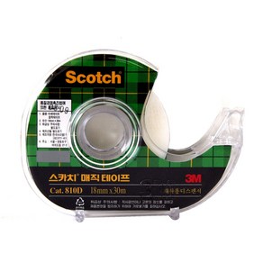 3M 스카치 매직테이프 810D 18mm x 30m, 단품, 선택완료