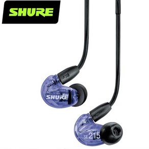 SHURE(슈어) SE215 SPE-PL (퍼플) / 이어폰 /삼아사운드