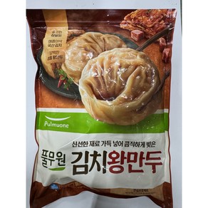 풀무원 김치왕만두 1.4kg, 1개