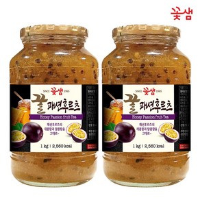 꽃샘 꿀패션후르츠, 1kg, 2개, 1개입