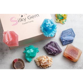 실키젬 SILKY GEM 피스 오브 블링 크리스탈 캔디 보석 젤리, 1개