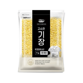 더담은 고소한 기장, 1kg, 1개