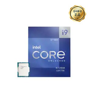 인텔 코어 intel coe i9-12세대 12900K 정품 벌크 새상품, 배송