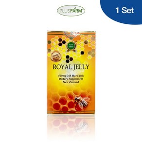 플러스팜 뉴질랜드 로얄제리 365하드젤 캡슐 Royal Jelly 365c, 365정, 1개