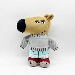 Chill Guy 봉제 인형 칠리가이, B, 1개, 27cm