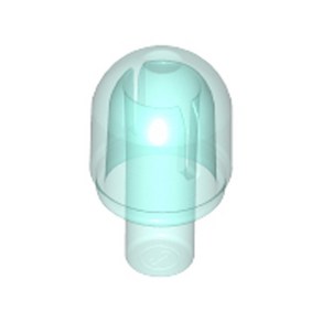 레고 부품 기타 Tans-Light Blue Light Cove with Intenal Ba / Bionicle Baaki Eye 6081343 58176, 1개