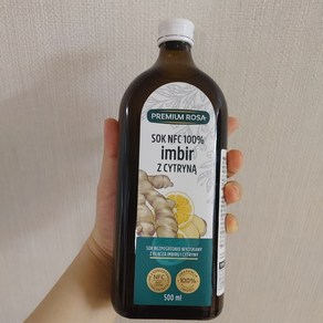 프리미엄로사 생강레몬원액, 500ml, 6개