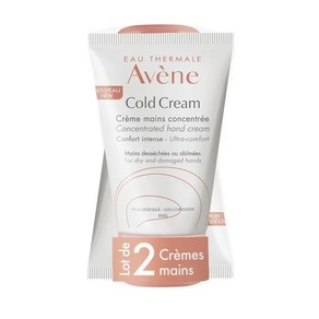 AVENE 프랑스 정품 아벤느 콜드크림 핸드크림 50ml 2개묶음, 2개