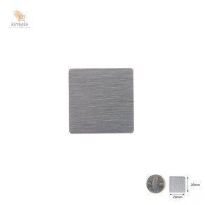 붙이는 자석 철판 자석판 얇은 철판 미니 조각 22X14, 20x20mm