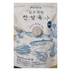 피코크 깊고 진한 한알 육수 해물맛 1팩 3.5g 40입