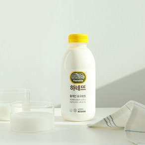 [하네뜨] 500ml 플레인 요거트, 1개