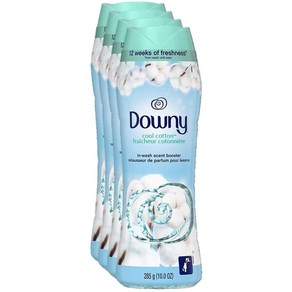 [4개 묶음] Downy 다우니 데오도라이저 쿨코튼 향기부스터 285g 퍼퓸쥬얼 섬유연제