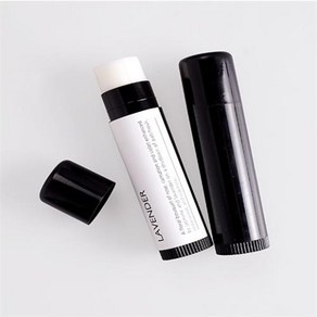 [더위치]블랙 큰립밤케이스 15ml 스틱용기 립밤용기 고체향수용기 챕스틱 립글로스, 15ml(BLACK), 1개