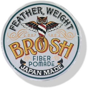 브로쉬 미니 파이버 포마드 BROSH mini FIBER POMADE 40g 일본 정규품