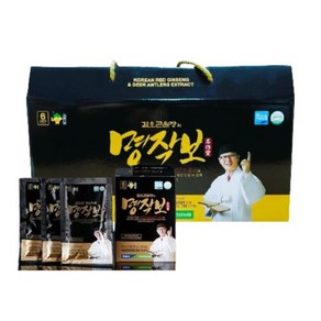 김오곤 녹용홍삼보 명작보 명절선물세트, 150개, 70ml