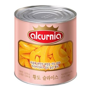 알쿠니아 황도 업소용 8절 2650g, 1개