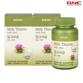 GNC 밀크씨슬 위드 아연 36g