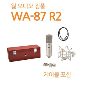 오늘출발 [뉴사운드] 웜오디오 WARM AUDIO + 마이크 케이블 포함/ 콘덴서 마이크 WA-87 R2