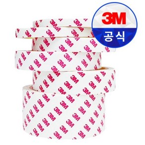 3M 4421 스카치 폼 양면테이프 3M(길이) 강력 아크릴 산업용 스펀지 두꺼운 PE 양면폼테이프 백색