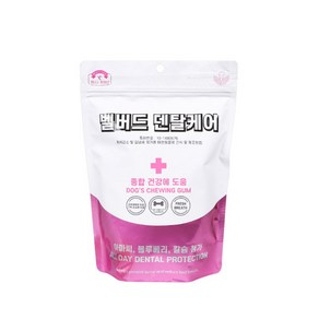 벨버드 푸드 치석제거 강아지 영양 덴탈케어 영양껌, 1개, 100g, 종합건강