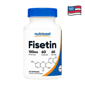 뉴트리코스트 피세틴 fisetin 고순도 100mg 60캡슐, 60정, 1개