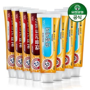 유한양행 암앤해머 치약 컴플리트 4개 + 오리지날, 없음, 1개, 100g