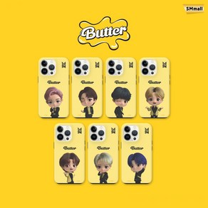 BTS 타이니탄 폰케이스 Butte 3D 듀얼가드 케이스 갤럭시