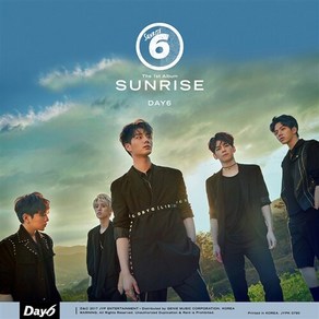 데이식스 - 정규 1집 SUNRISE 포토북(72p)+클리어커버(1세트)+가사지(16p)+포토카드(2종)