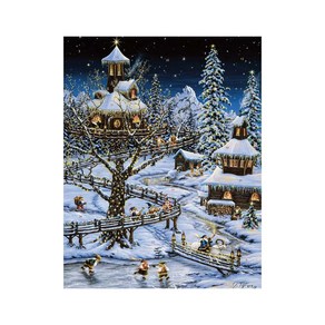 버몬트 크리스마스 어드벤트 캘린더 / Vemont Chistmas Company Woodland Holiday Advent Calenda, 1개