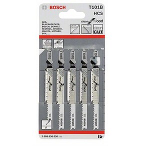 보쉬 목재용 직소날 T101B 5PCS, 1개