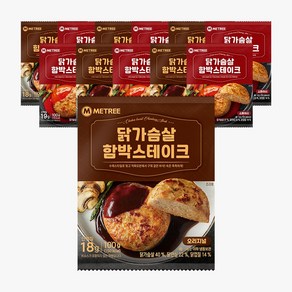 미트리 닭가슴살 함박스테이크 100g 2종 혼합, 6세트