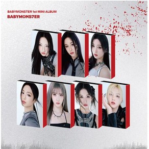 개봉앨범 포토카드 없음 | 베이비몬스터 (BABYMONSTER) ALBUM BABYMONS7ER (아현/YG TAG ALBUM VER.)