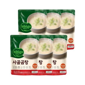 비비고 저염 사골곰탕 500g x6개, 6개