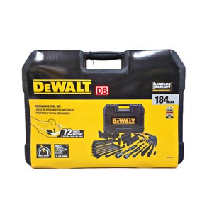 디월트 DEWALT 프리미엄 수공구세트 184 PCS 소켓 라쳇 공구세트 / 코스트코