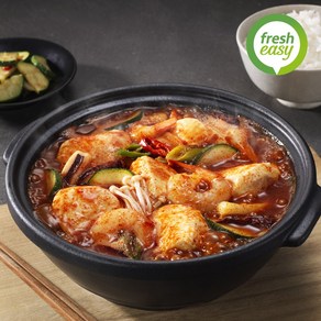 프레시지 짬뽕 순두부 찌개(냉장) 밀키트 2인분, 1개, 700ml