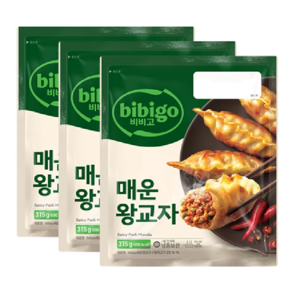 비비고 매운왕교자, 3개, 315g