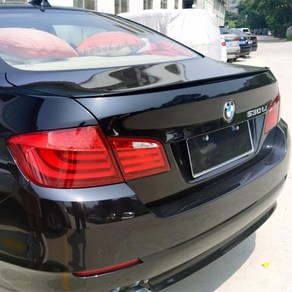 스포일러 BMW M5 용 ABS 2010 2011 2012 2013 2014 2015 유광 블랙 520i 528i 535i 530i 525i F10 F18, 3) No 색상