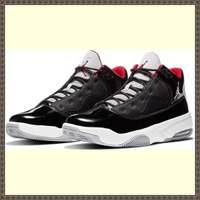 나이키 에어조던 아우라 블랙화이트 운동화 농구화 신발 Nike Ai Jodan Max Aua 2 Black Red White Basketball Shoes