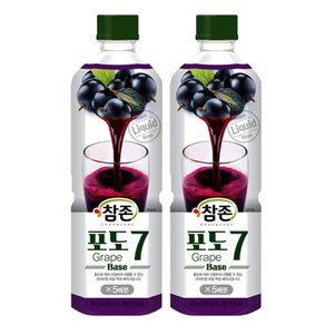 참존식품 포도7베이스, 835ml, 2개