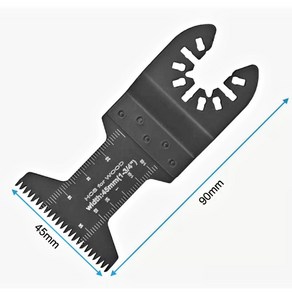 JJP 멀티커터날 긴톱날 (정밀목재용) 45mm 3시까지 당일발송 목재 석재 플라스틱 만능 컷터날 캇타날 컷팅 톱날 진동 블레이드, 긴톱날(정밀목재용) 45mm, 1개