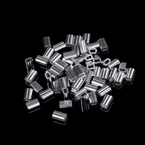 알루미늄 슬리브 케이블 크림프 와이어 로프 클립 피팅 1.5mm 50, 0 ..., 1개