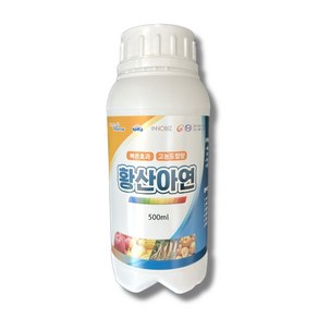 황산아연 500ml 엽록소생성 효소활성화 뿌리발달 고품질작물생산 미량요소, 1개