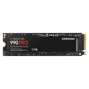 삼성전자 990 PRO PCie 4.0 NVME M.2 SSD, 1TB, MZ-V9P1T0BW